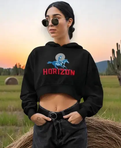 Hoodie noir pour femme
